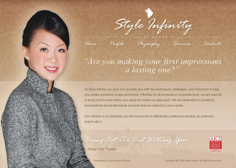 Style-Infinity-main-page-by-Web-design-Singapore-company-iPixel-Creative